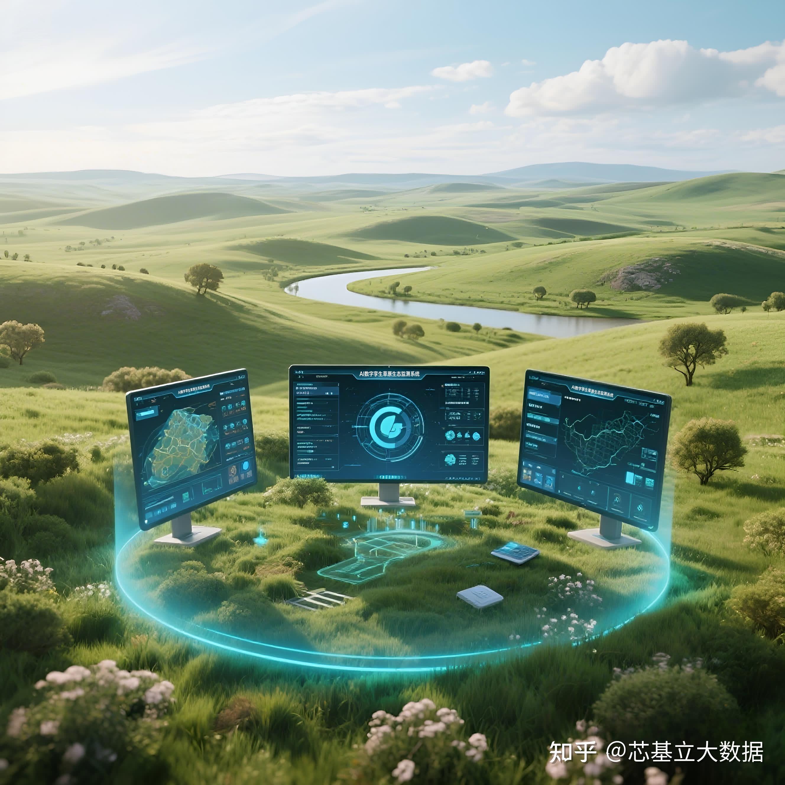 智算北疆，绿动未来 锡林郭勒盟芯基立大数据科技的AI数字孪生创新之路